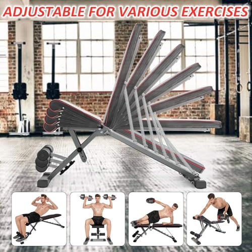 Adjustable Foldable Weight Bench 330 lbs Capacity A778080