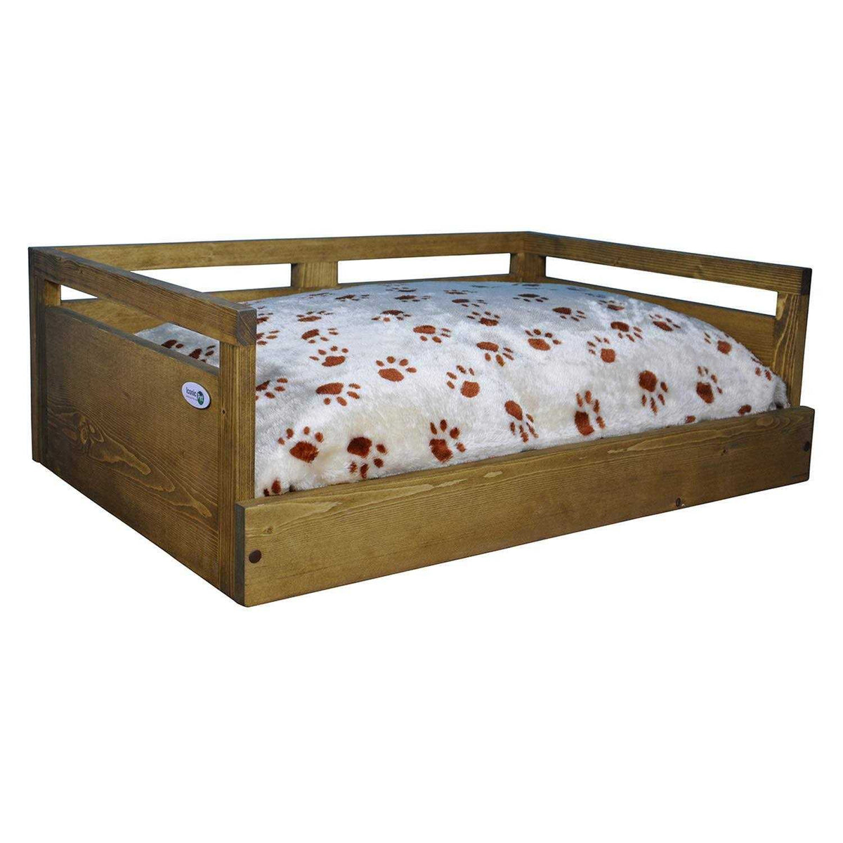 Wooden Pet Bed with Cushion F162