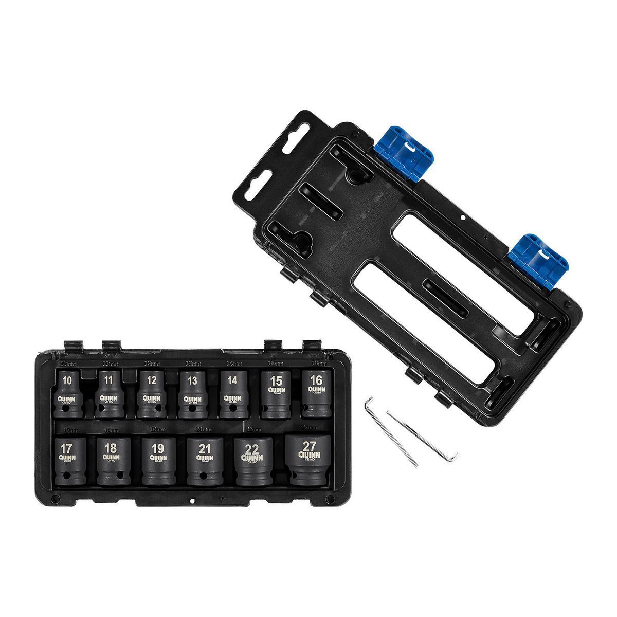 1/2 in. Drive Metric Impact Socket Set, 13-Piece E518884