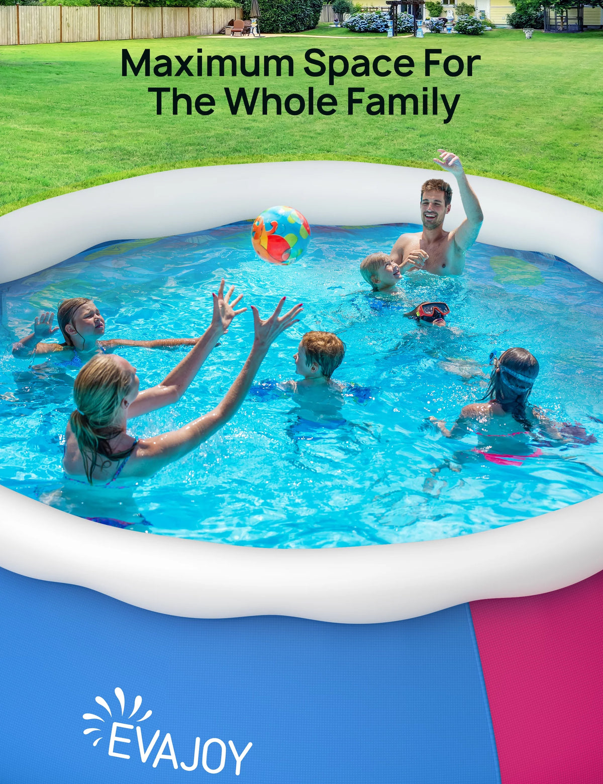 15ft 35in Above Ground Pool with Filter Pump Y33458