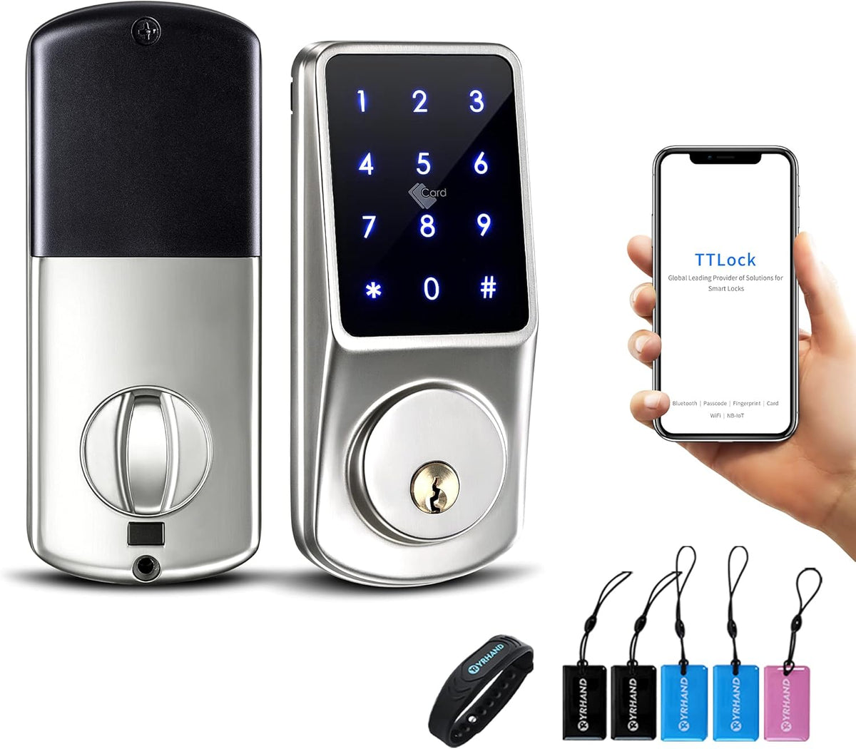 Smart Lock Keyless Entry Deadbolt Door Lock with Keypad Z39000