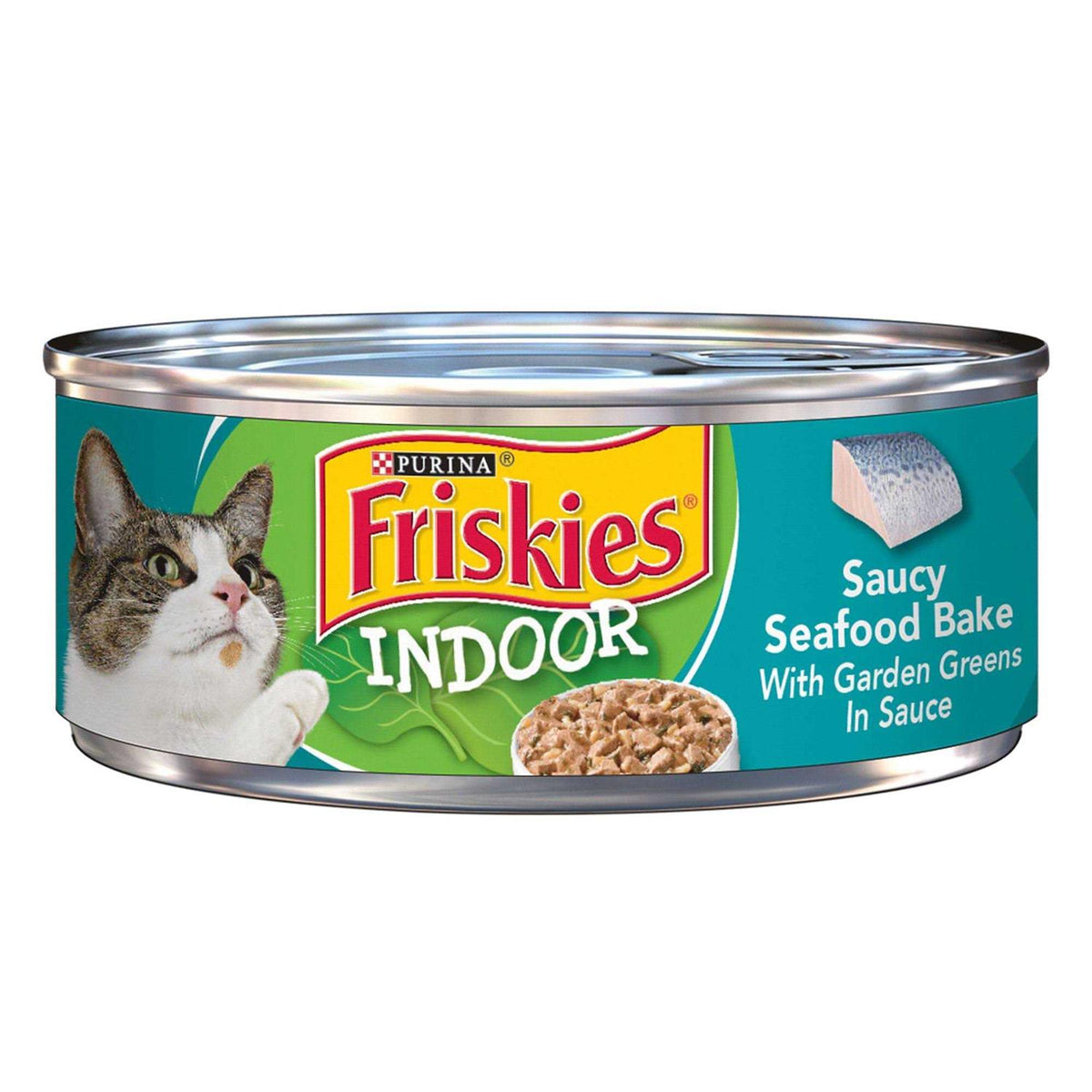 Indoor Wet Cat Food Saucy Seafood Bake O5708
