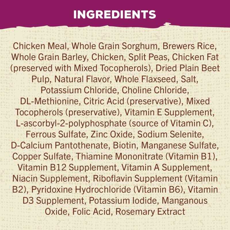 Adult Dry Dog Food with Chicken K283