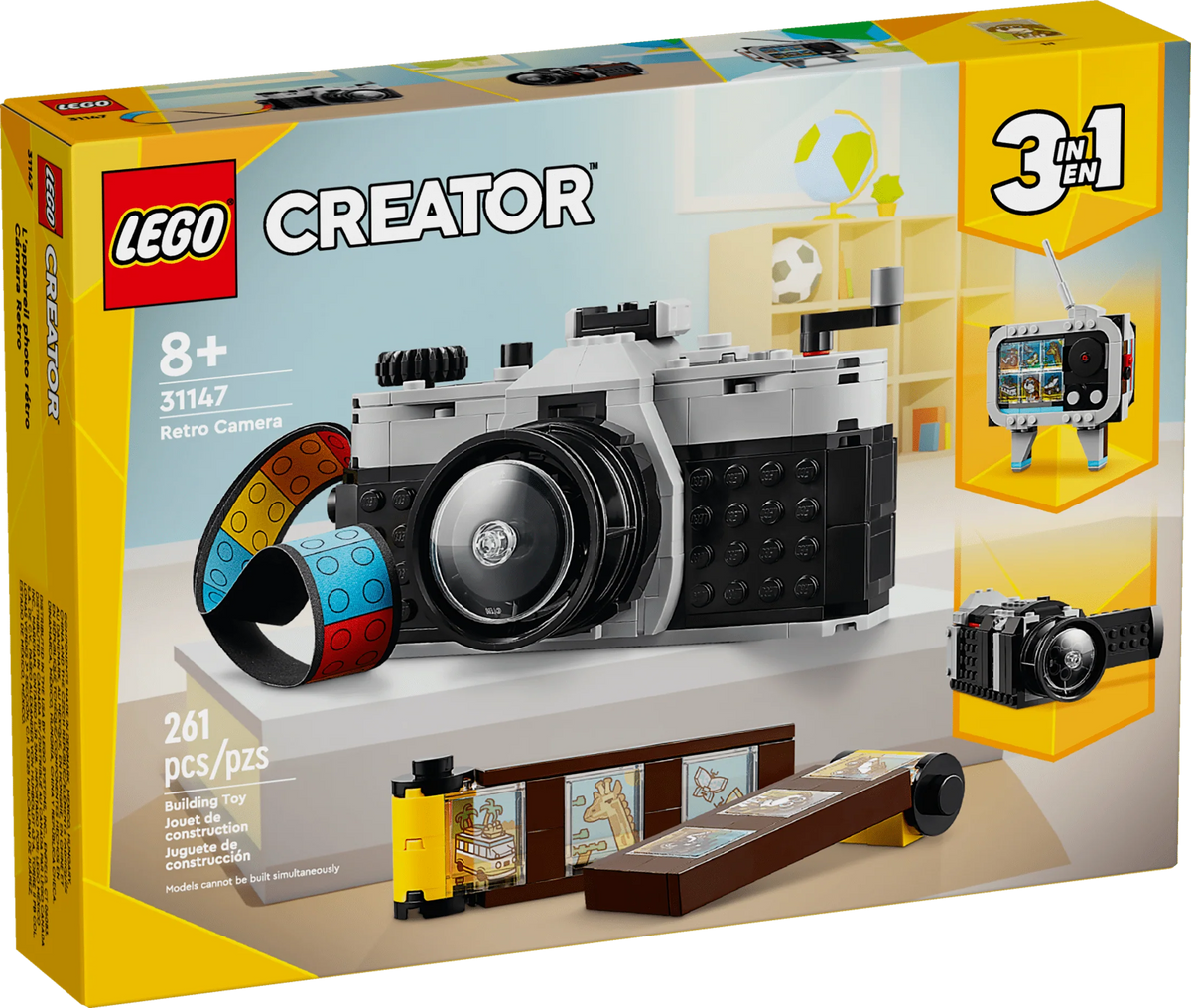 Retro Camera Toy 3 in 1 V224341
