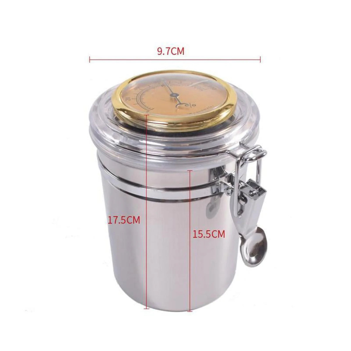 Stainless Steel Tobacco Humidor I786925