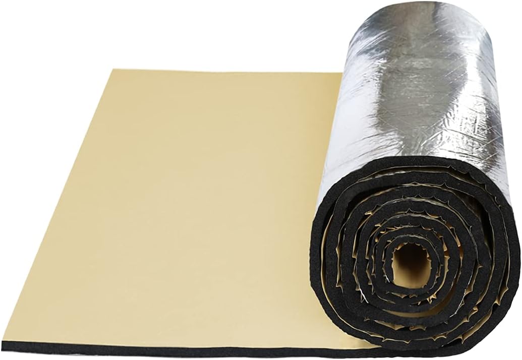 Car Noise Sound Deadener Insulation Mat Waterproof 60 x 40 Inches M80303