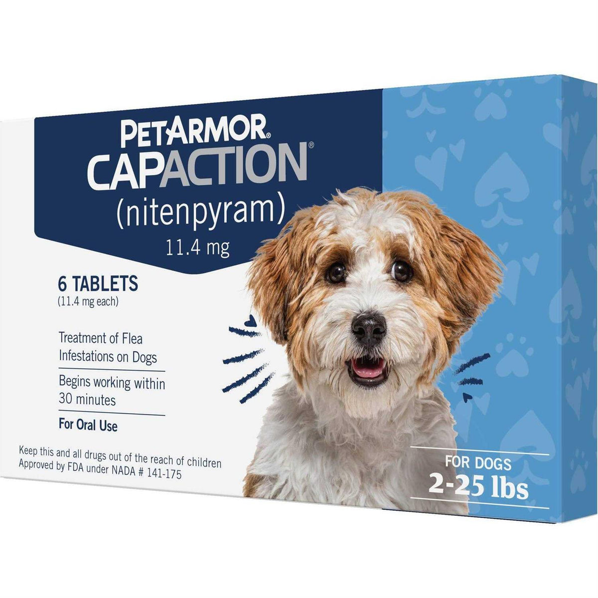 Oral Flea Treatment for Dogs 2-25lbs B60492
