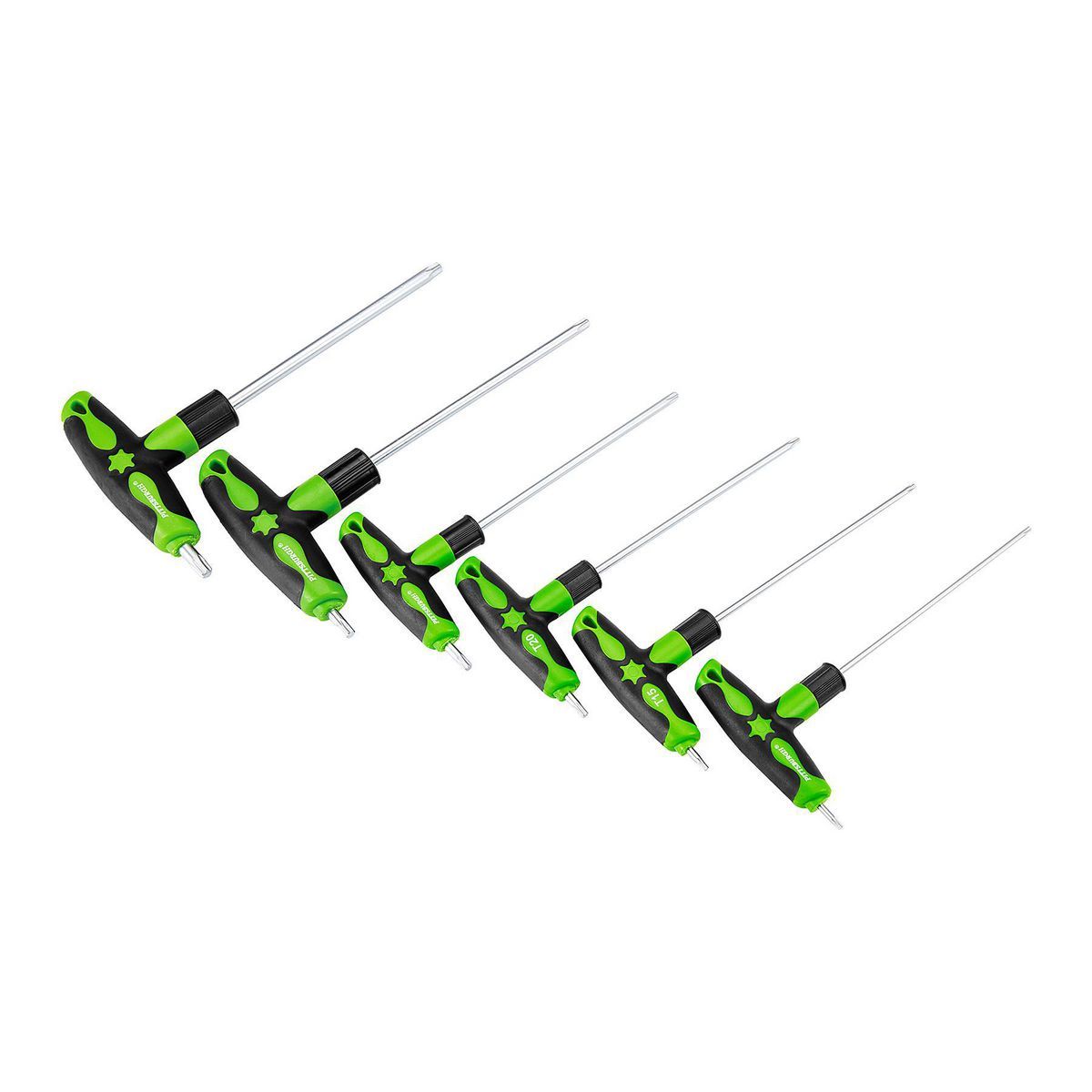 6 Piece Torx Offset T-Handle Hex Key Set P5219