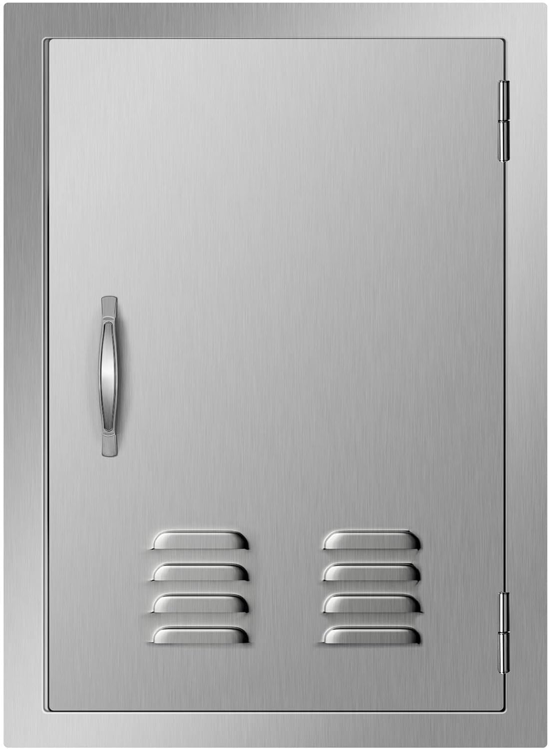 17 x 24 Inch Stainless Steel BBQ Access Door with Vents A7982