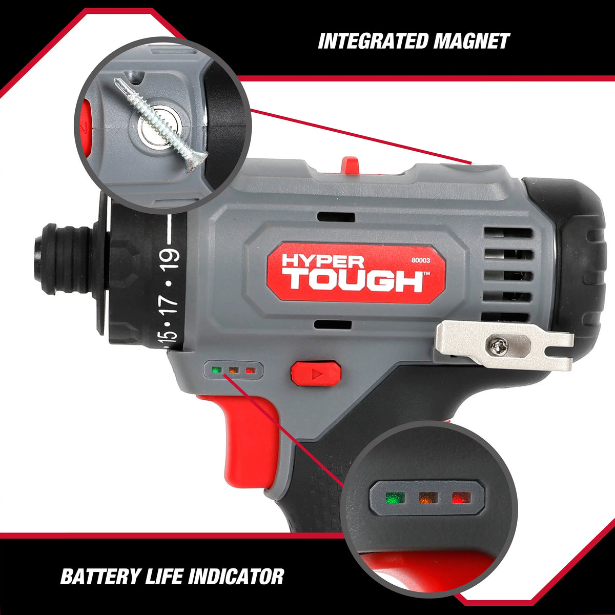 12V Max Lithium-Ion 3-in-1 Multi-Head Power Drill Set with Battery and Charger D770