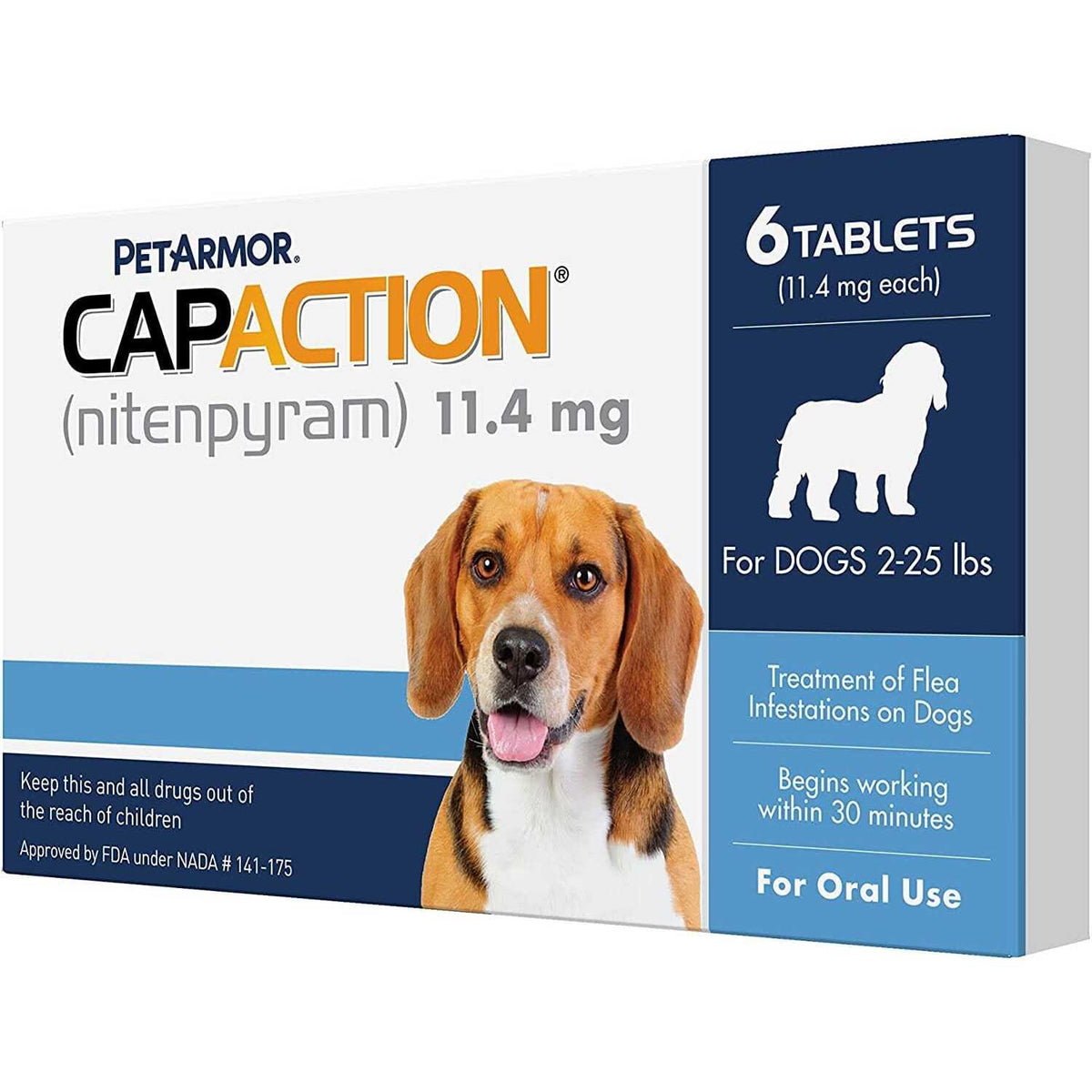Oral Flea Treatment for Dogs 2-25lbs B60492