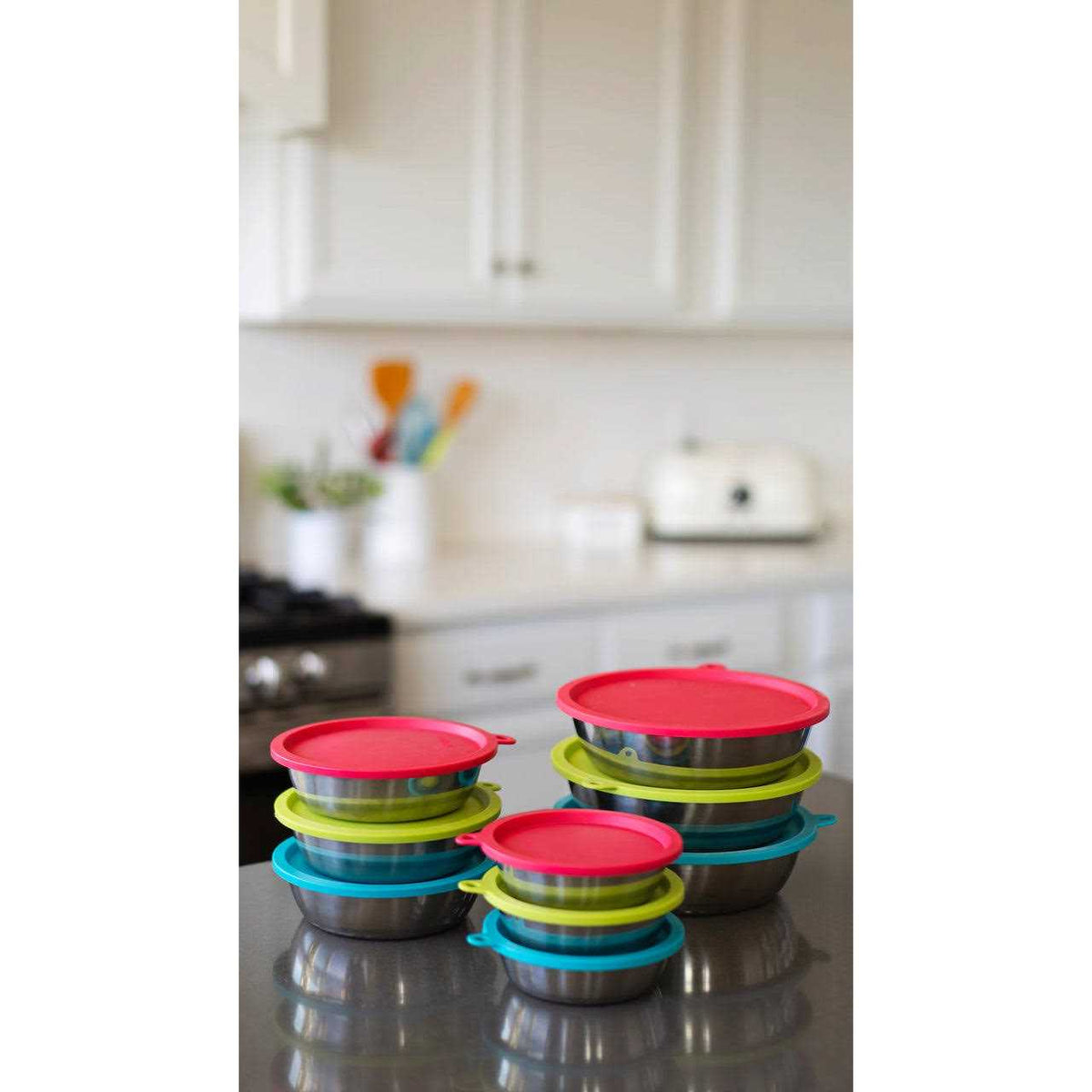 Bowl & Lid Set I6017