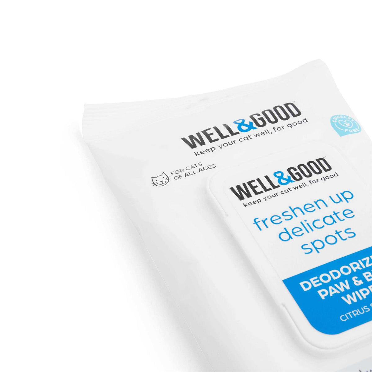 Deodorizing Paw and Bum Wipes Z903