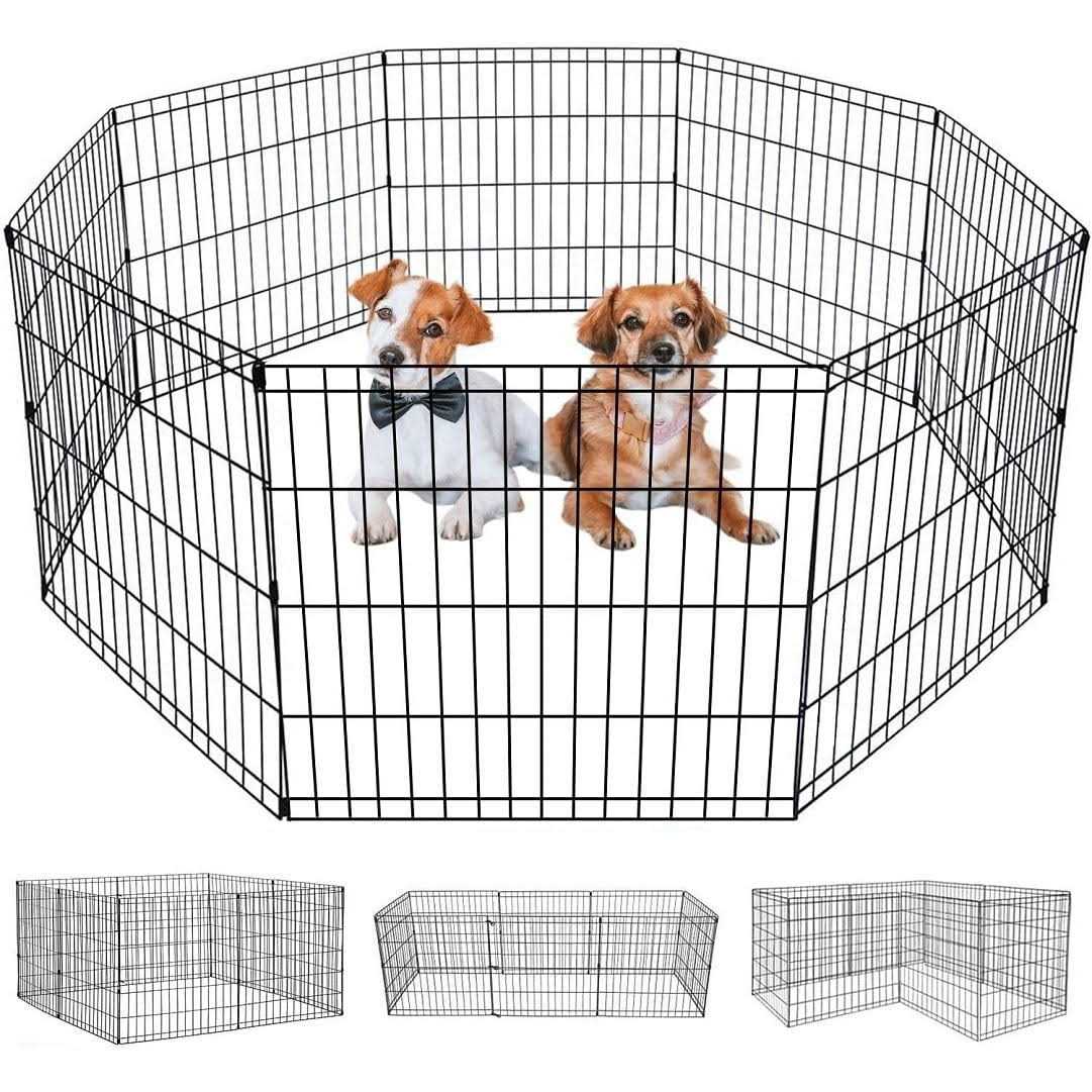 24/30/36/42/48 inch 8 Panel Dog Pen with Door H742
