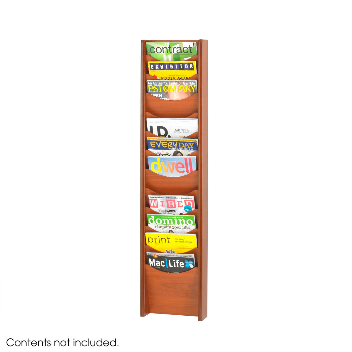 12 Pocket Wood Display Rack N673219