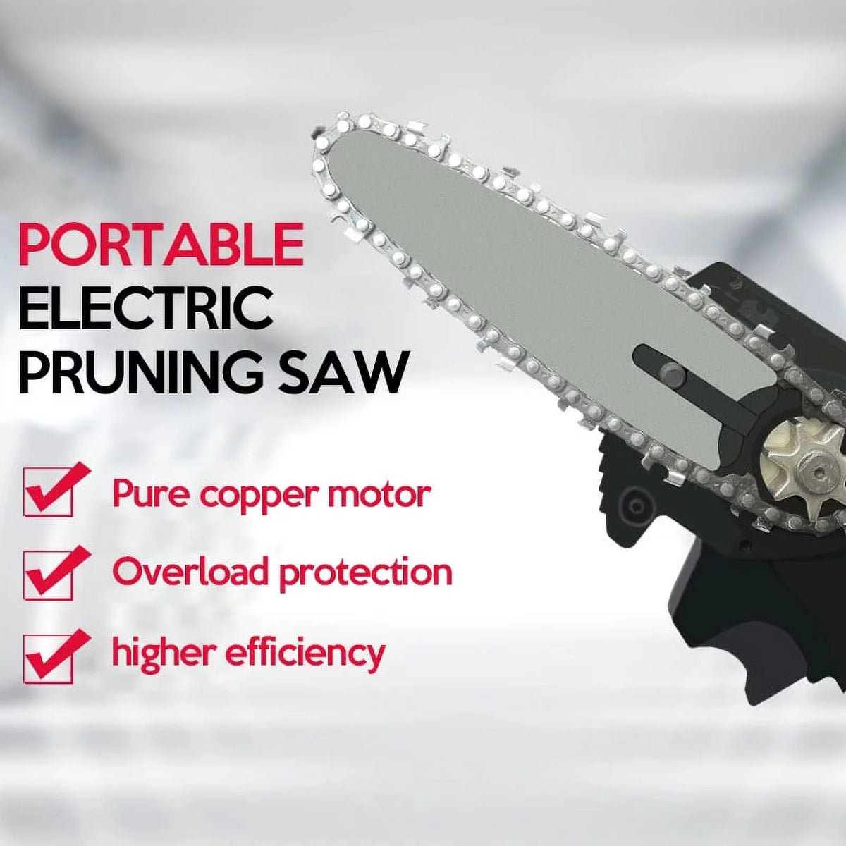 Cordless Mini Wooden Chainsaw G377402