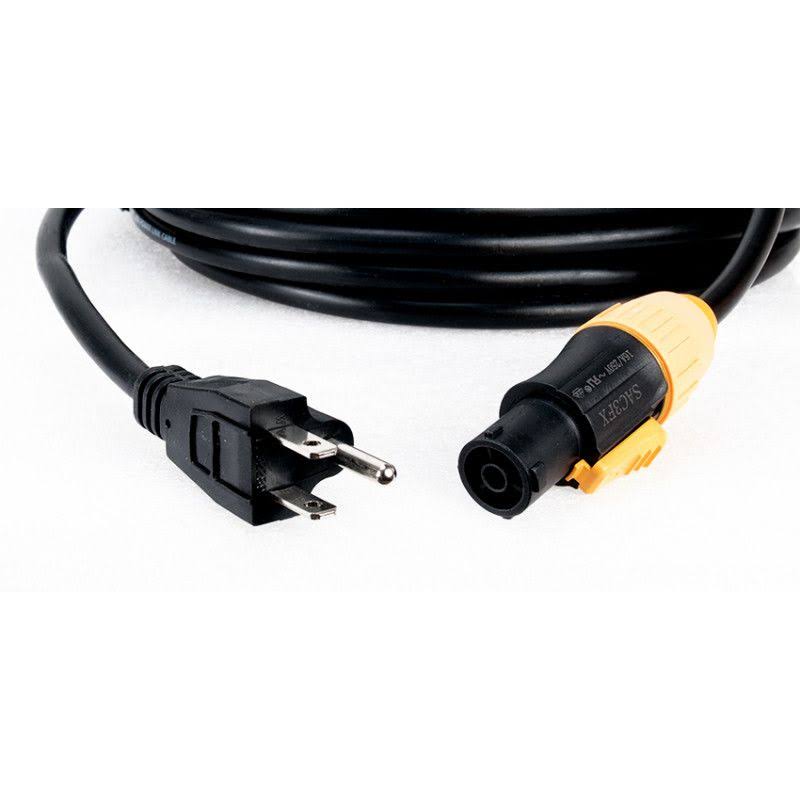 25ft IP65 PowerCon to Edison Cable T6431