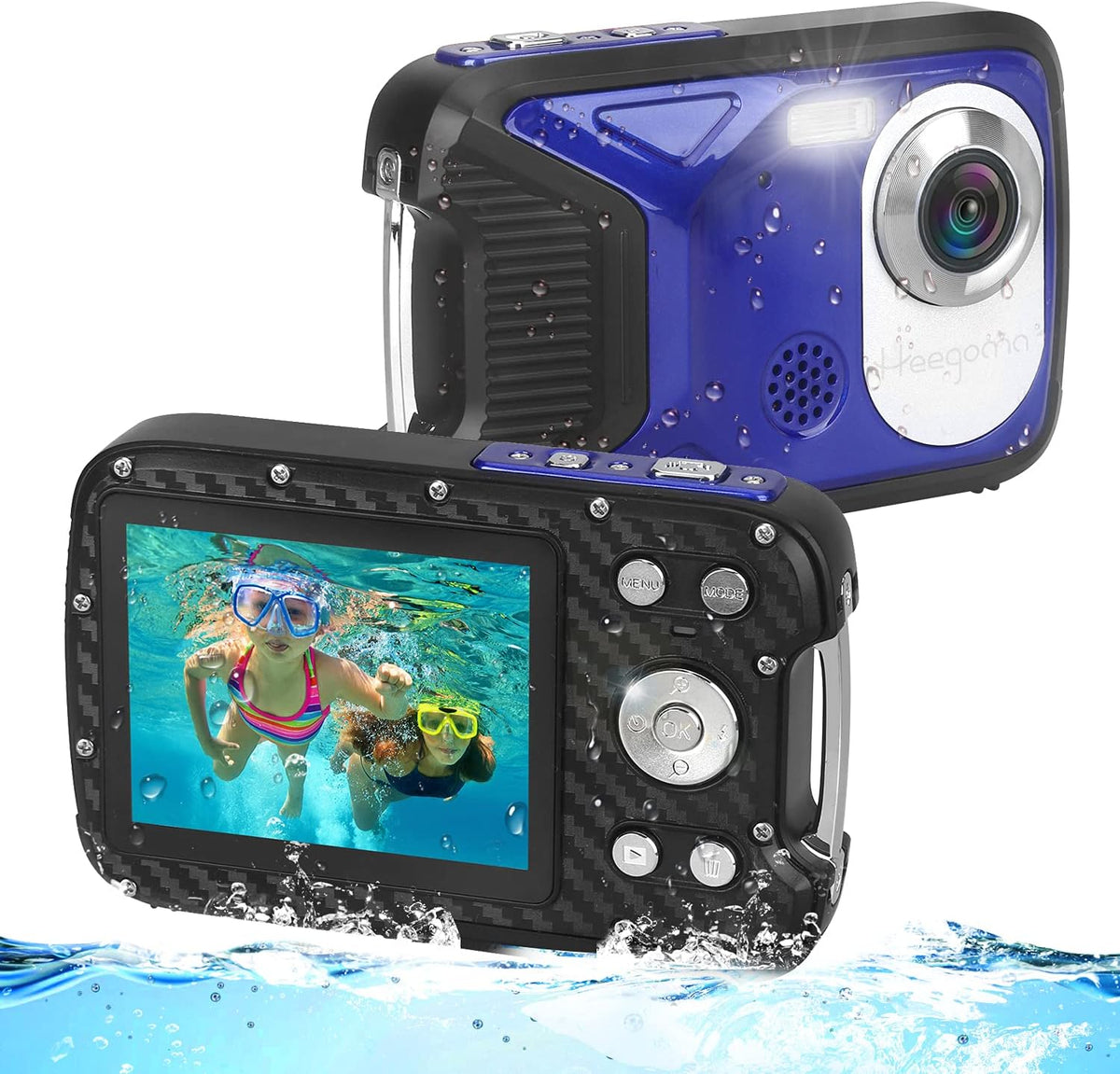 Waterproof 1080P 21MP Kids Digital Camera R603389