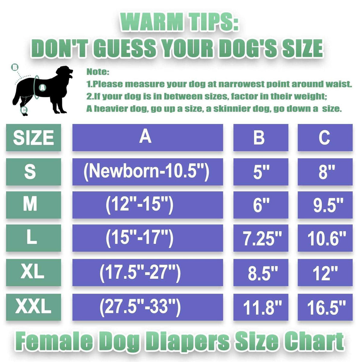 Washable Reusable Female Dog Diapers V3545