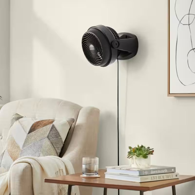 3 Speed Personal Desk Fan in Black H10389