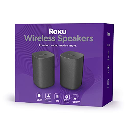 Black Wireless Speakers 2 Count Q122609