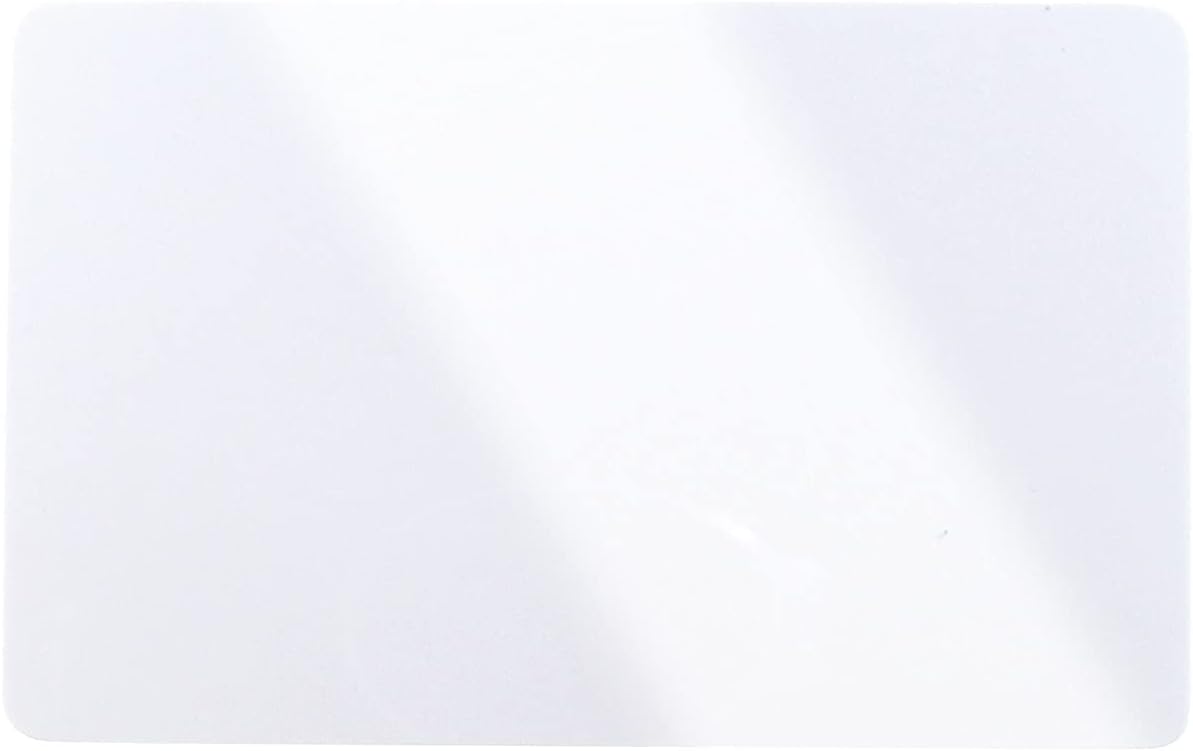 500 Pack White CR80 PVC Cards 30 mil H579