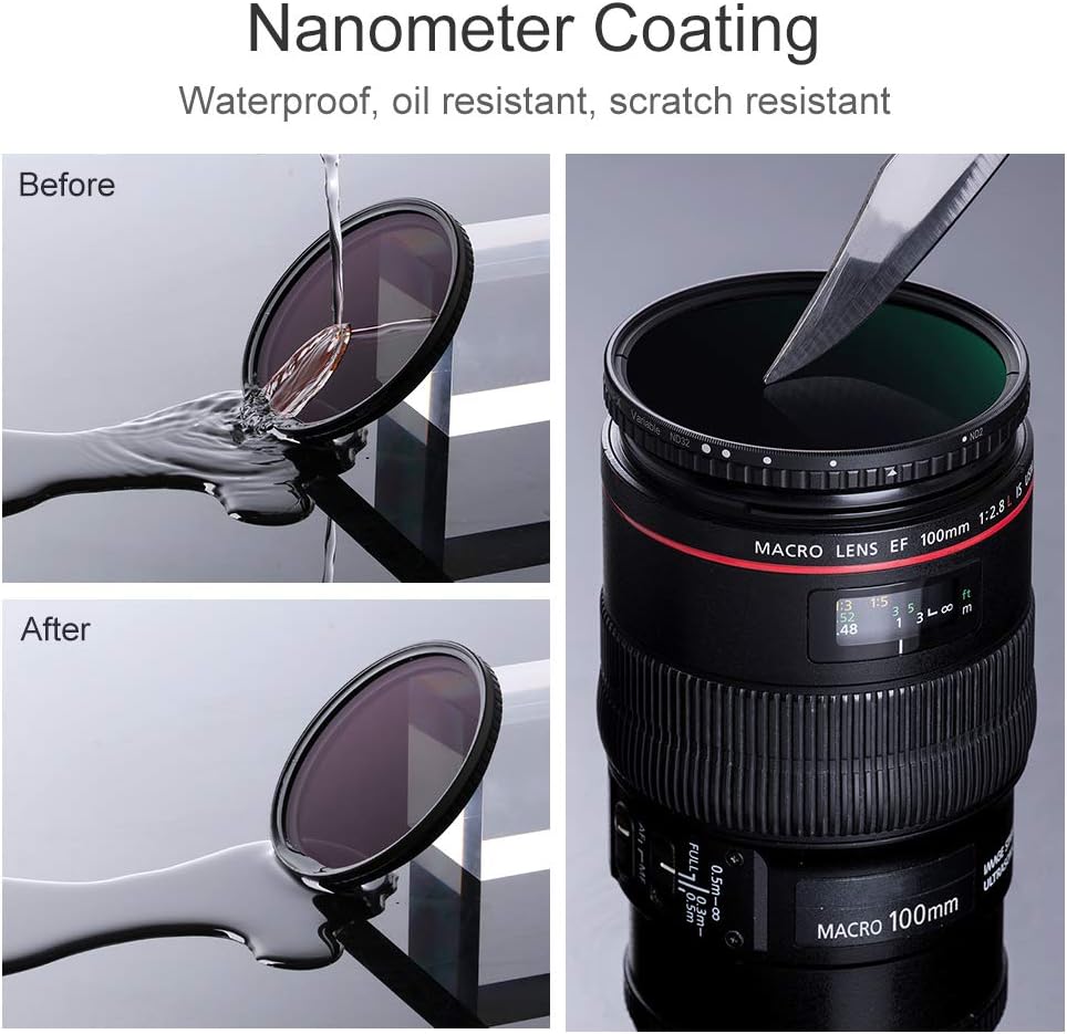 55mm Variable ND Filter ND2 to ND32 P693941