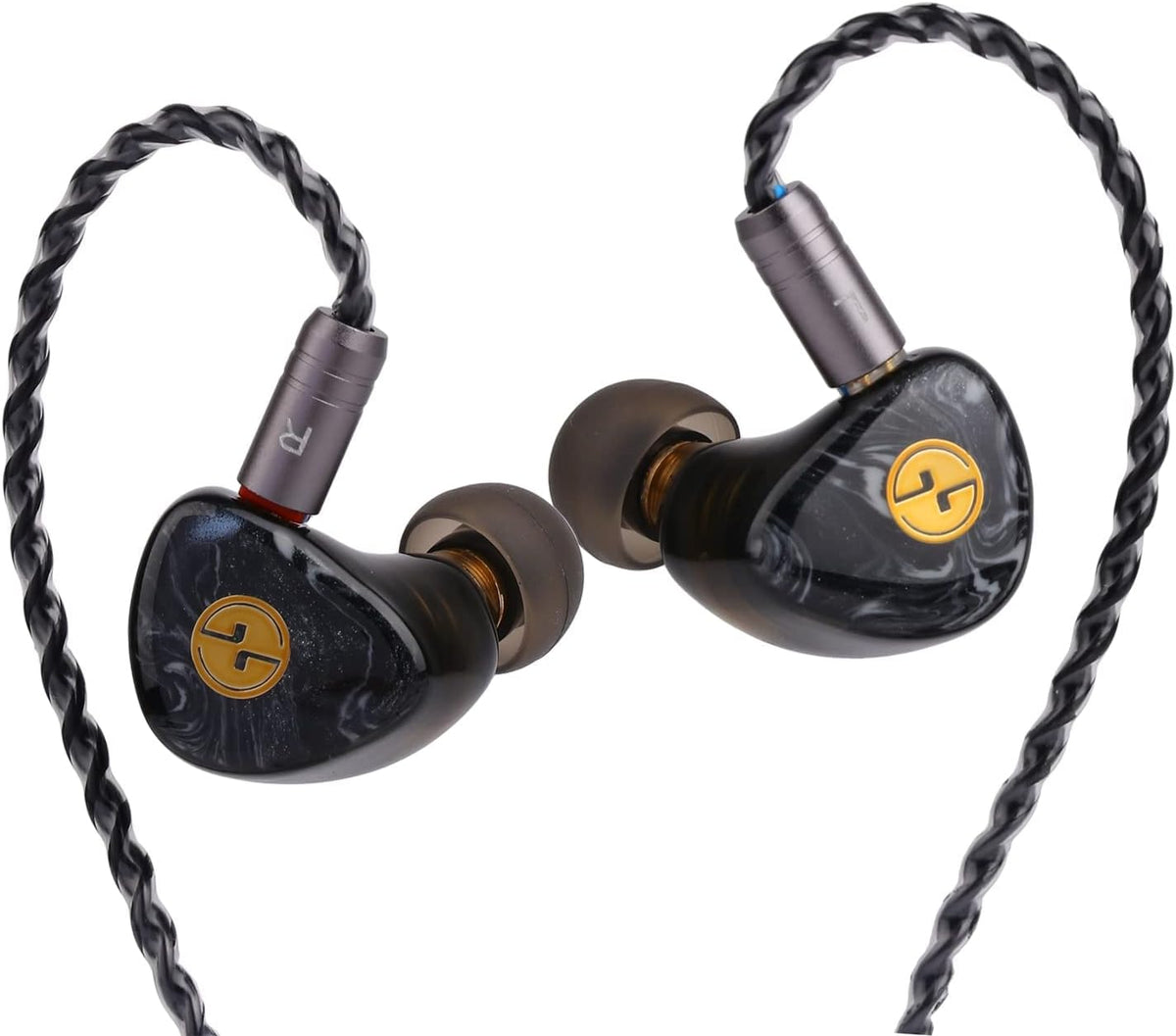 10mm LCP Diaphragm In-Ear Earphone with Detachable 2Pin OFC Cable J17993