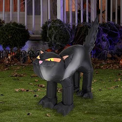 3.5 ft. Airblown Outdoor Black Cat R137