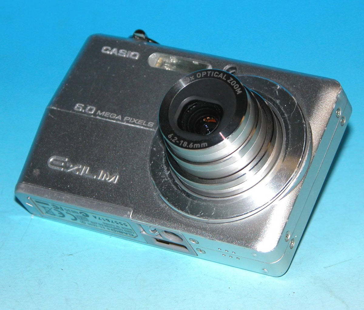 6.0MP Silver Digital Camera Y633751