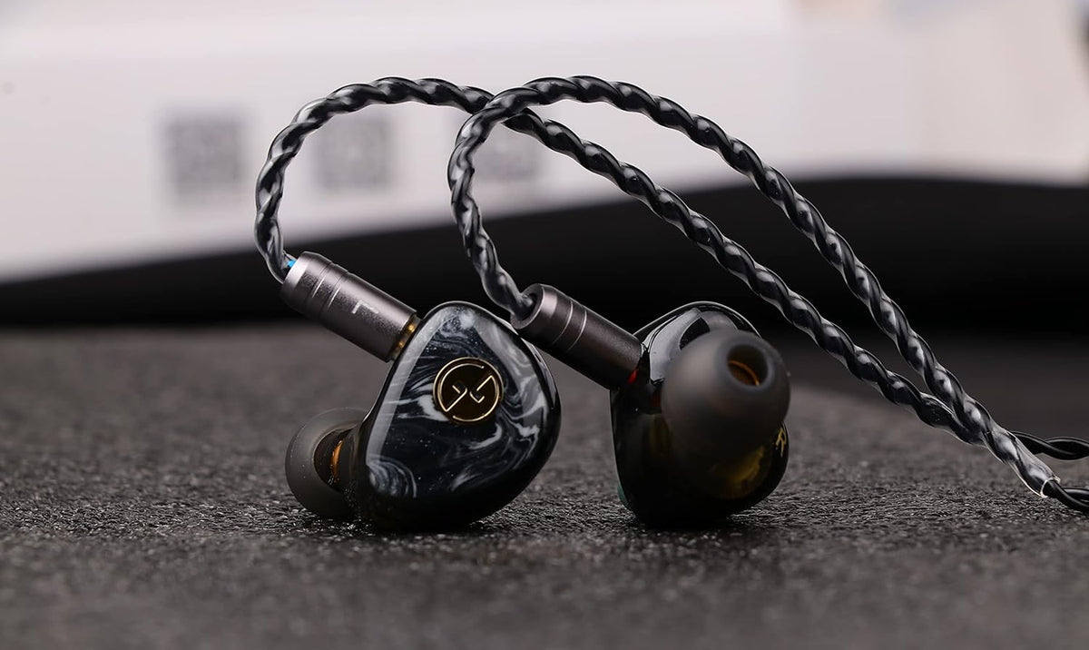 10mm LCP Diaphragm In-Ear Earphone with Detachable 2Pin OFC Cable J17993