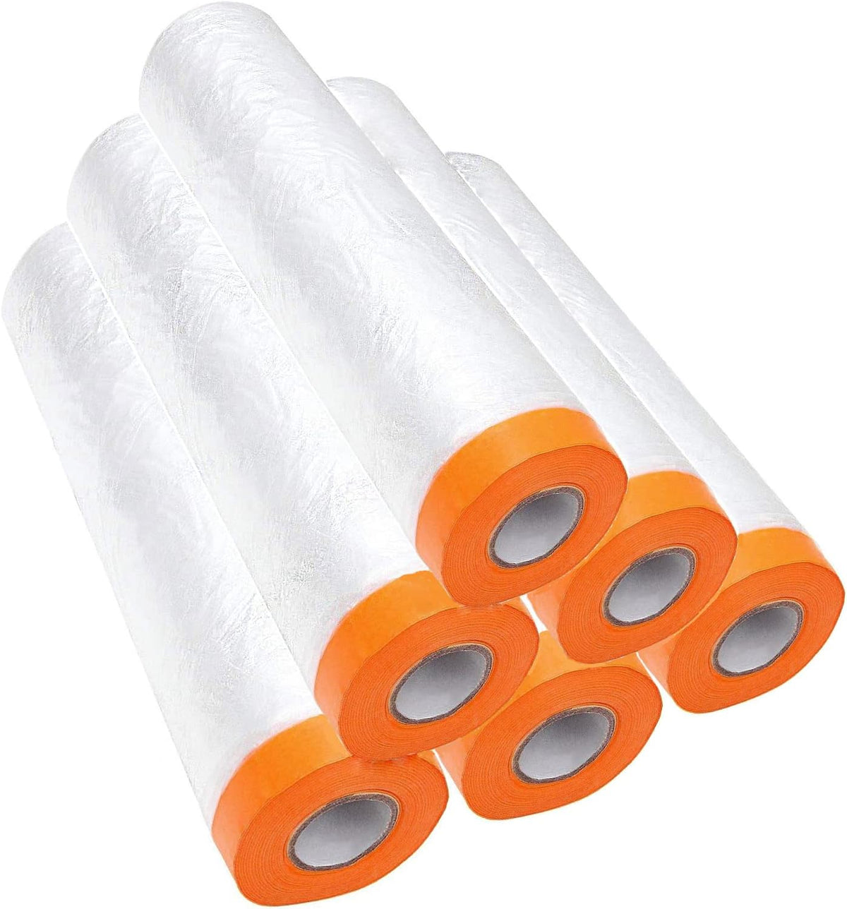 6 Rolls Masking Film Plastic Painting Sheeting T841796