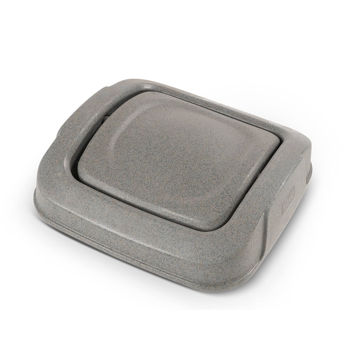 25 gal. Graystone Square Trash Can Y284