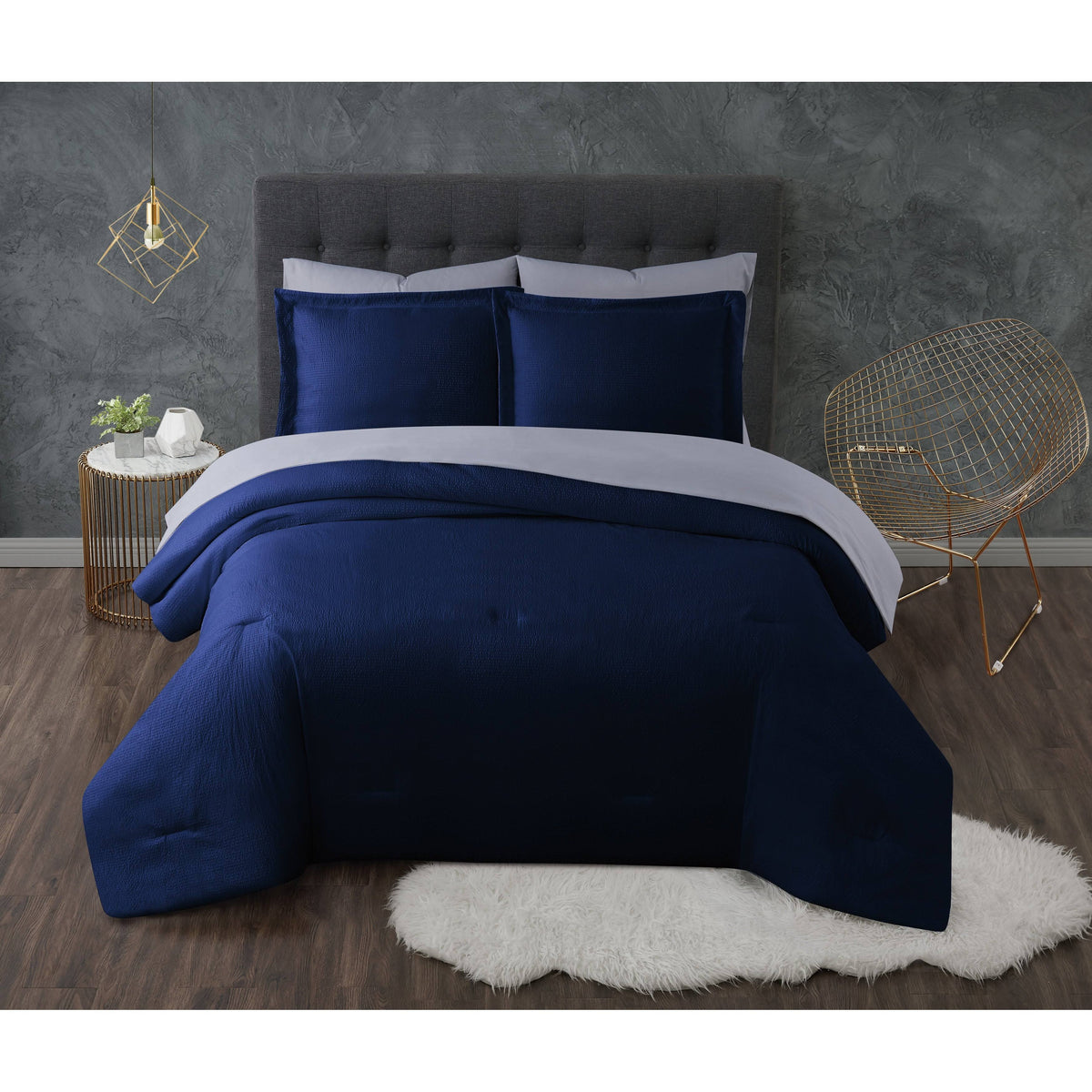 Khaki Full 7 Piece Bed in A Bag B445