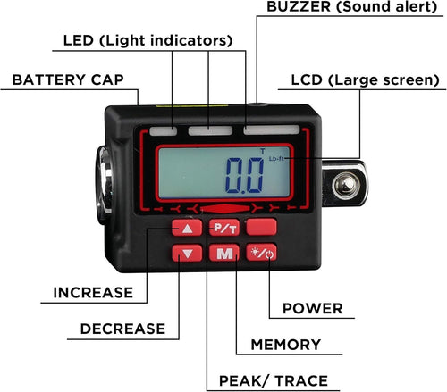 1/2-Inch Digital Torque Adapter P394547