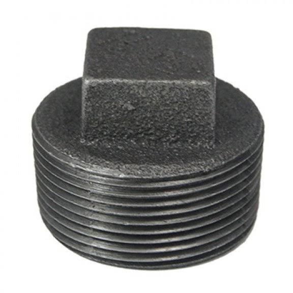 Black Cast Iron Fittings Plug C925
