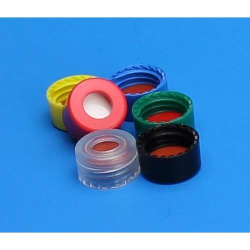 9 mm Preassembled Cap and Septa, Pink PTFE/Silicone Z401956