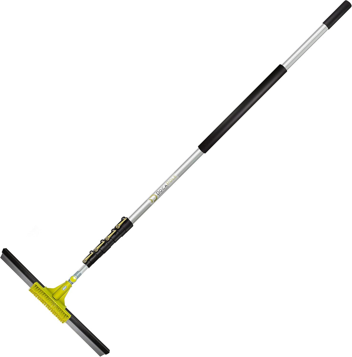 6-24 Foot Extension Pole with Squeegee and Grout Brush L108081