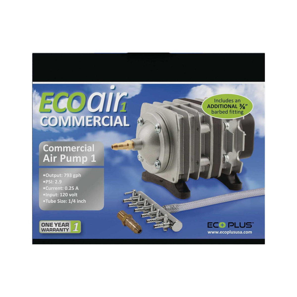 18 Watt Single Outlet 793 GPH Pump Q13892