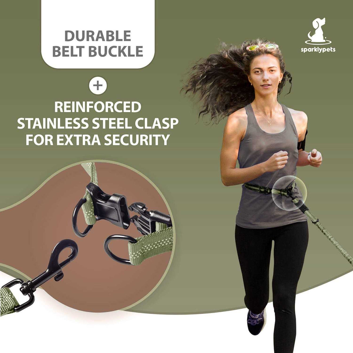 Hands Free Double Dog Leash C5639