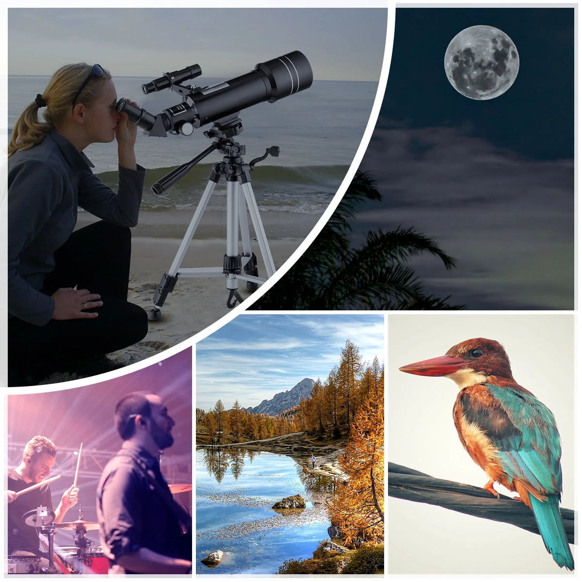 70/400 Refractor Telescope W2292