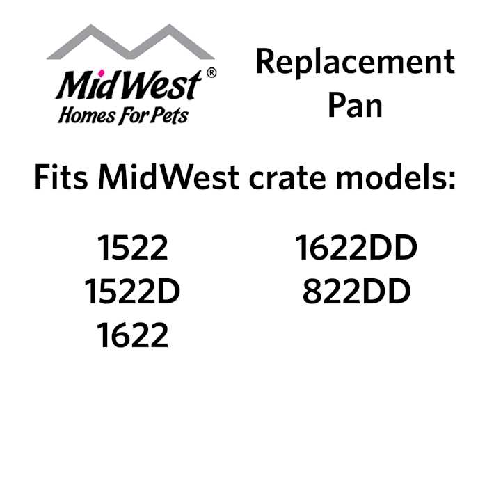 Dog Crate Replacement Pan R5667
