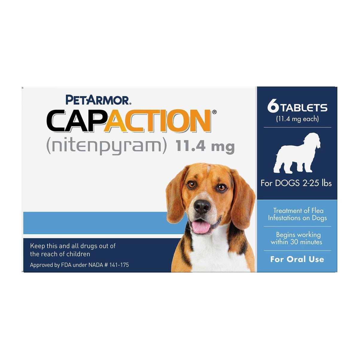 Oral Flea Treatment for Dogs 2-25lbs B60492