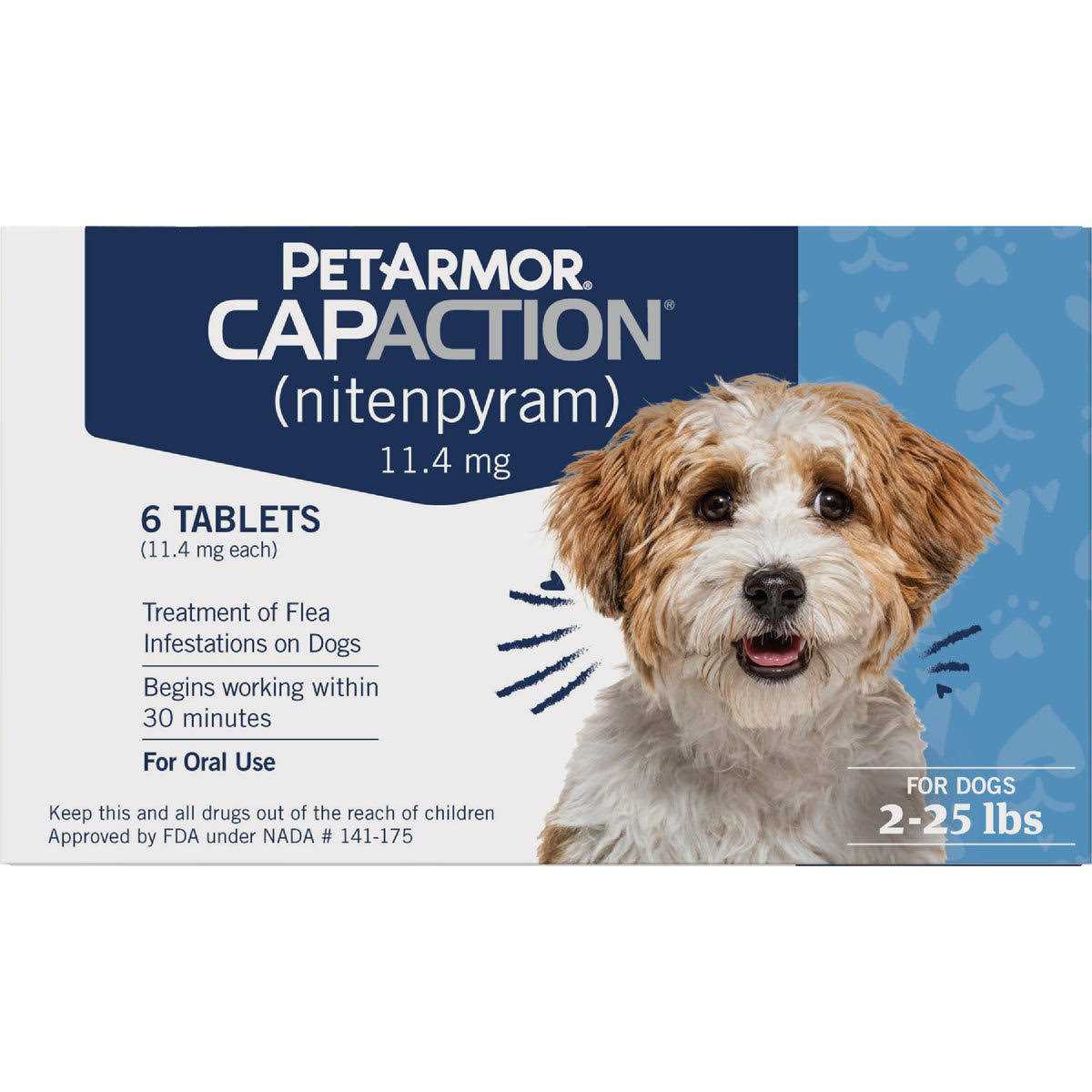 Oral Flea Treatment for Dogs 2-25lbs B60492