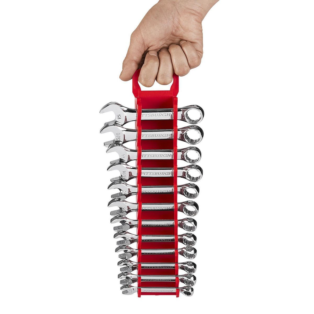 12 Slot Stubby Wrench Organizer, 2 Piece D741431