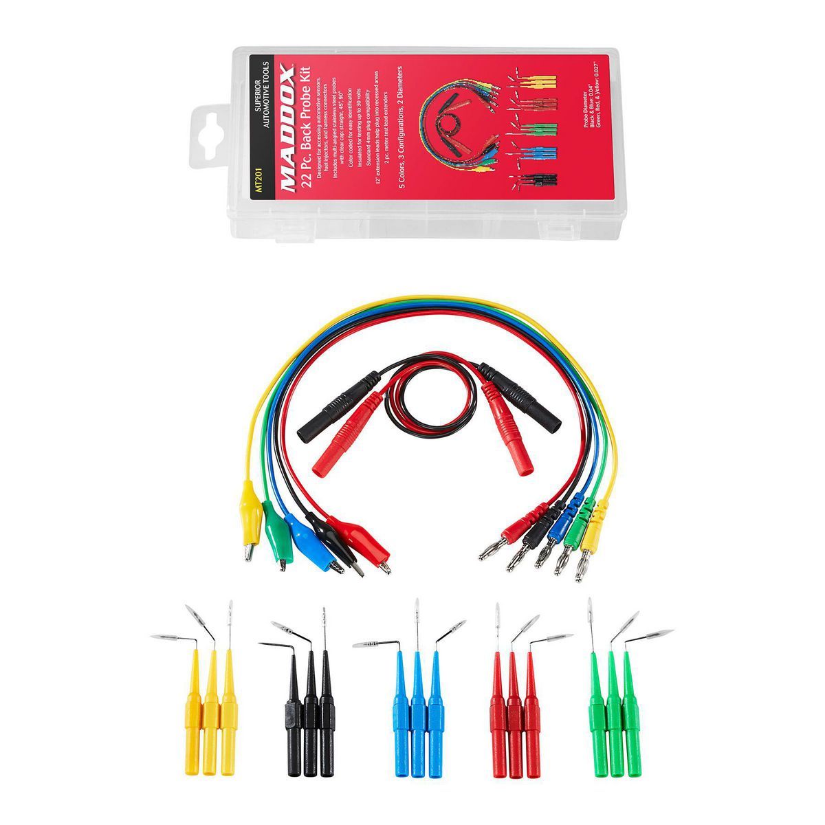 Back Probe Kit, 22-Piece C654042