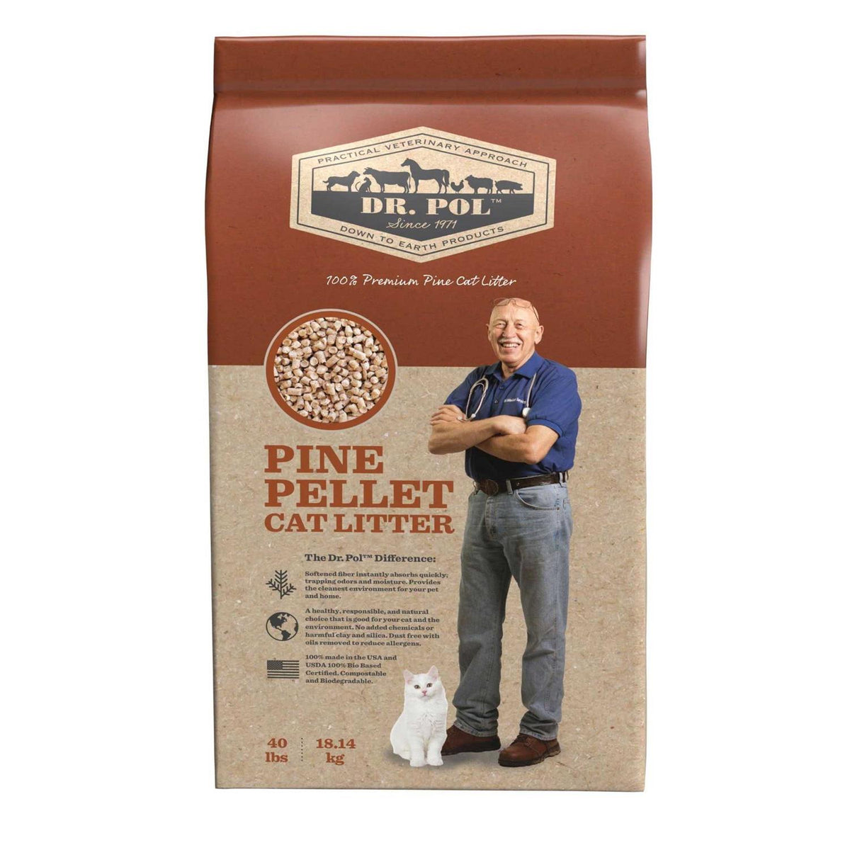Pine Pellet Cat Litter R312