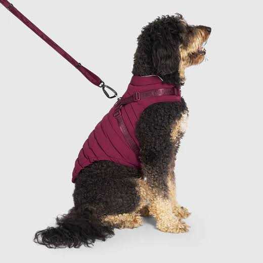 Black Puffer Harness V967