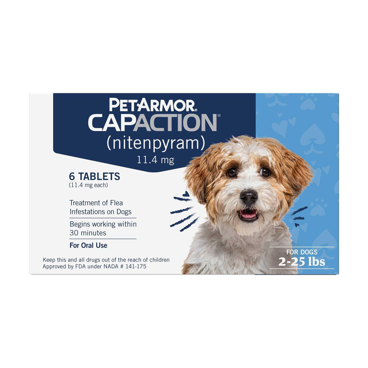 Oral Flea Treatment for Dogs 2-25lbs B60492