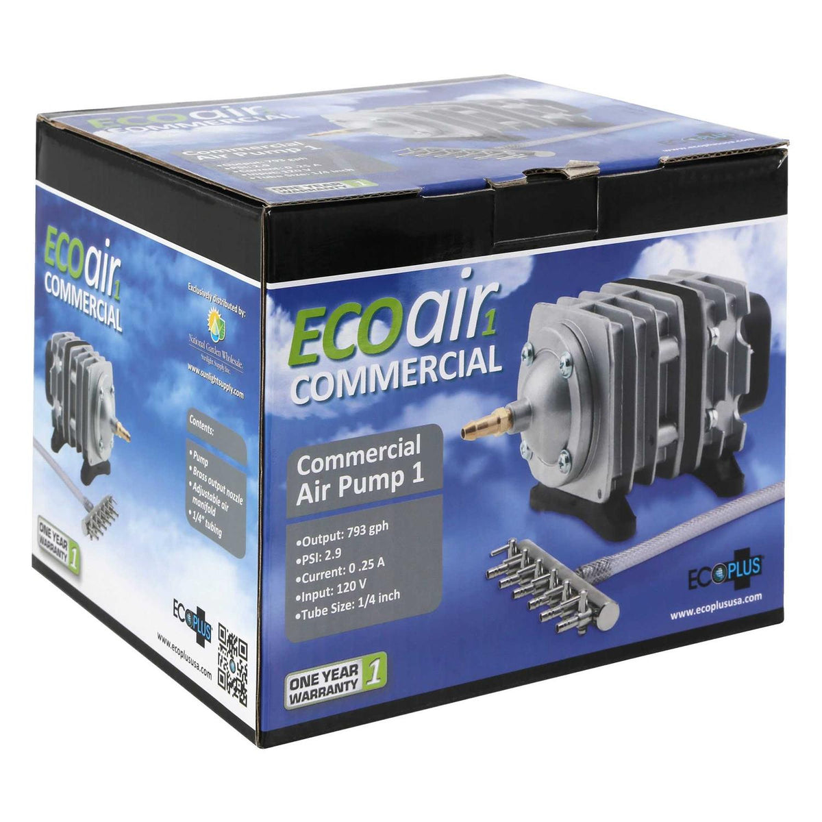 18 Watt Single Outlet 793 GPH Pump Q13892